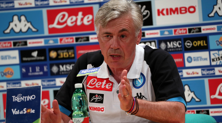 Ancelotti si presenta: «Napoli, che sfida. Ronaldo uno stimolo in più»