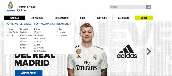 Benzema è scomparso dalla rosa del Real Madrid (nello store online del club)