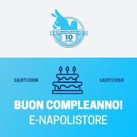 Buon compleanno E-Napolistore! Con tre regali per tutti i tifosi azzurri