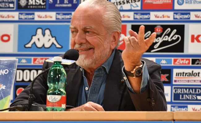 De Laurentiis in panchina con Giuntoli: novità di mercato in arrivo? Intanto Ancelotti…