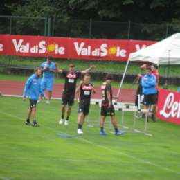 FOTO TN – Lavoro sul campo per Milik, Zielinski e Inglese: corsa ad ostacoli, Ancelotti parla con Giuntoli