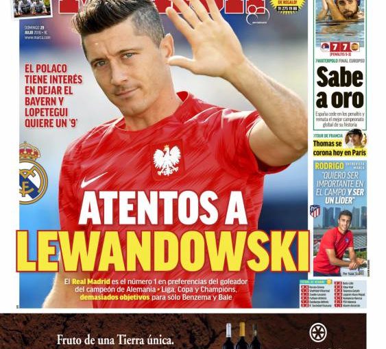 Marca: Lewandowski sogna il Real Madrid, ma è un’operazione difficile