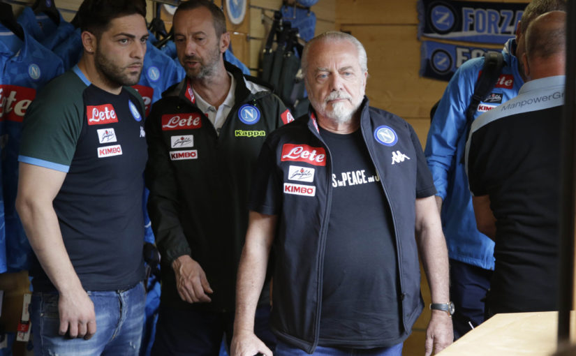 Napoli, De Laurentiis: «Cristiano Ronaldo è un giocatore a fine carriera»