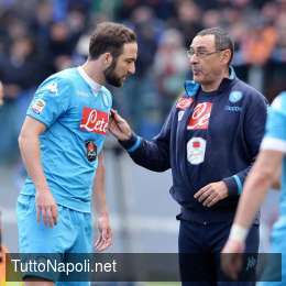 Sarri vuole Higuain e Rugani al Chelsea: pronti 100mln per accontentarlo, domani si tratta