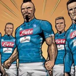 VIDEO – Cinque azzurri in versione cartoon per presentare la nuova divisa: sfida a una pantera…