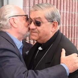 ADL: “Bellissimo incontro a pranzo con il Cardinale e Ancelotti. San Gennaro dodicesimo uomo in campo, lo assicura l’arcivescovo”