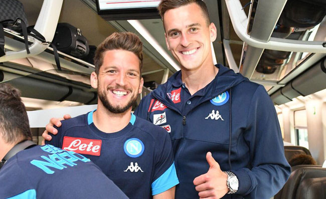 Conduttore Sky: “Vi dico il prezzo giusto per Dries Mertens. Milik? Ci sbatto il muso”