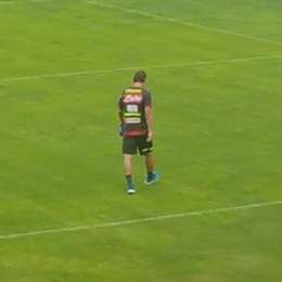 FOTO TN – Inglese torna a Dimaro: l’attaccante azzurro è sul campo di Carciato