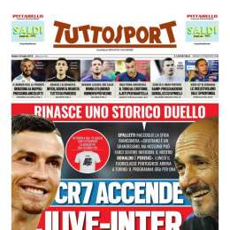 PRIMA PAGINA – Tuttosport: “Benzema al Napoli, pressing Ancelotti. Il bomber è la priorità”. 