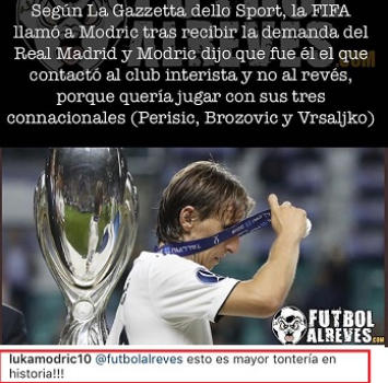 Modric smentisce tutti: «Non ho mai contattato l’Inter»