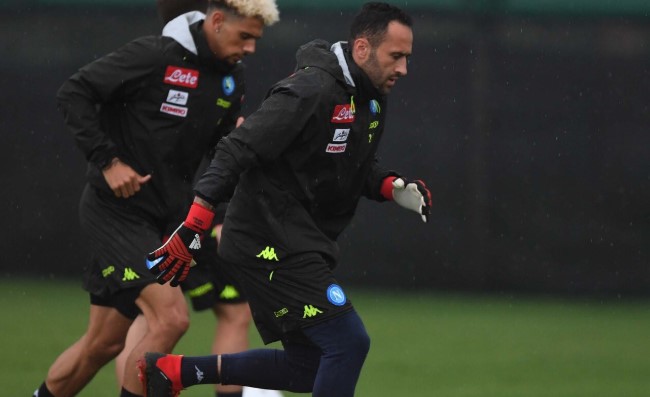 VIDEO – Primo allenamento a Castel Volturno per Ospina, nuovo portiere del Napoli