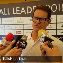 Capello sicuro: “Al Napoli di Ancelotti va dato tempo, mi intriga Lautaro…”