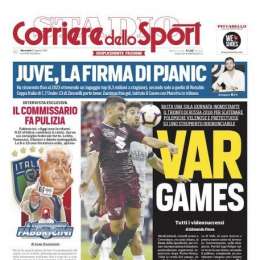 PRIMA PAGINA – CdS: “Milan, un derby da napoletani. Sfida piena di incroci pericolosi”