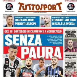 PRIMA PAGINA – Tuttosport: “Senza paura: stavolta le italiane vogliono stupire”
