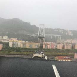 Tragedia Genova, il messaggio di cordoglio della SSC Napoli: “Vicini alla città di Genova”