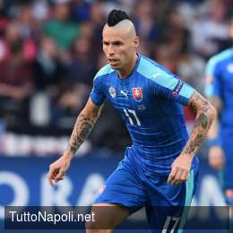 Slovacchia, ko per 1-0 in Ucraina: capitan Hamsik in campo per tutta la gara