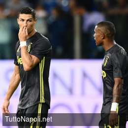Juventus, settimana da dimenticare per Douglas Costa: s’infortuna dopo lo sputo di domenica. E Allegri perde anche Khedira