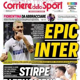 PRIMA PAGINA – CdS: “Epic Inter, buoni segnali di ripresa”