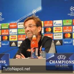 Liverpool, Klopp avverte: “Testa solo al Napoli, al massimo uno o due cambi in vista del City”