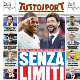 PRIMA PAGINA – Tuttosport: “Per Marotta più Inter che Milan, il ribaltone di Agnelli ha un obiettivo”