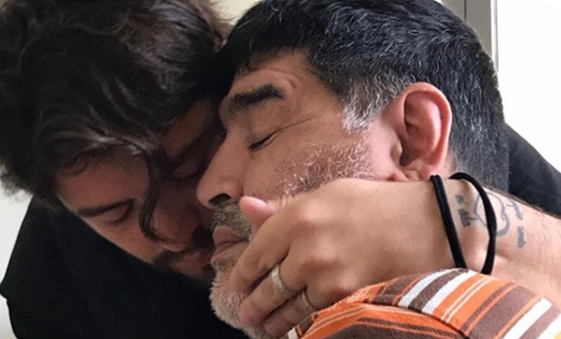 Il sogno di Maradona jr: «Papà allenatore del Napoli»