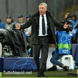 Ancelotti soddisfatto: “Bello allenare questo Napoli, mi dà motivazioni ed entusiasmo. La città intera ci supporta”