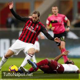 Repubblica – Clamoroso Higuain, può lasciare il Milan già a gennaio! Ora è una spesa insostenibile per i rossoneri