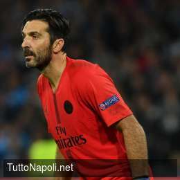PSG; Buffon: “Napoli, girone fenomenale! Peccato per l’eliminazione, sull’Inter…”