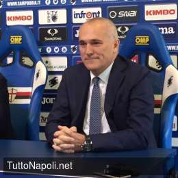 Vicepres. Samp: “Dobbiamo stare in quelle posizioni, siamo in ballo e balliamo. Quagliarella? Nostro simbolo. Su Gabbiadini…”