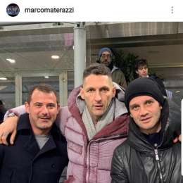 FOTO – Materazzi ironizza sulla Juve: posta foto social con due protagonisti del triplete interista
