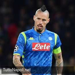 Il Roma – Hamsik, la richiesta di andar via dopo la mancata partenza di Allan: domani le firme