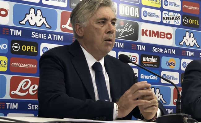 Ancelotti: “Hamsik vuole andare via, abbiamo tante opzioni! Il goal aiuterà Insigne. Su Younes…”