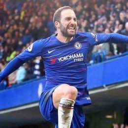 Il Chelsea di Sarri si rialza, manita contro l’ultima in classifica: Higuain si risveglia con una doppietta