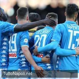 Il commento della Ssc Napoli: “Rimessi a posto i conti con la Doria, ripresi con gli interessi i 3 gol dell’andata”