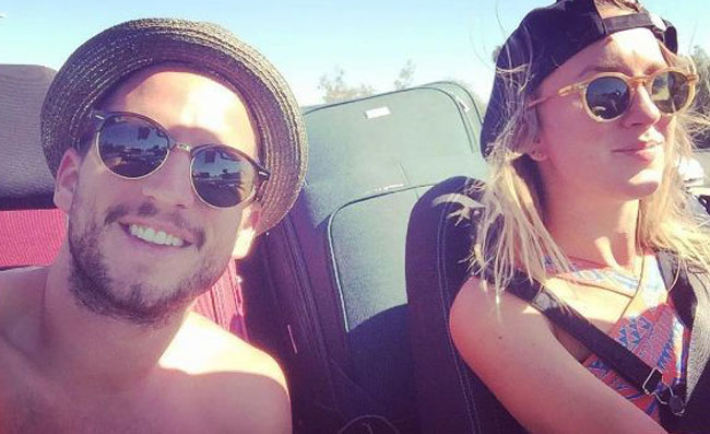 FOTO – Mertens e Kat, pranzo al Lido Sirena. Vista sul mare, spaghetti e tanto sole!
