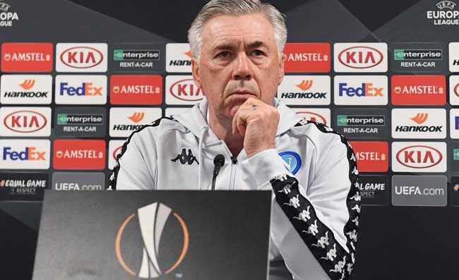 Ancelotti: “Capolavoro di Mertens! Koulibaly ingenuo. Ho già scelto la difesa per la gara di ritorno”