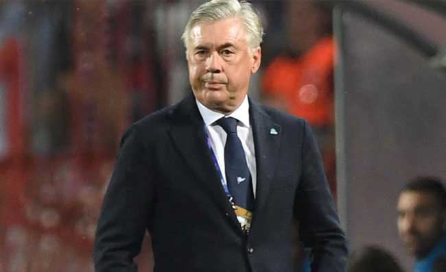 La SSC Napoli: “Carlo Ancelotti è pronfondamente colpito per la scomparsa di Alberto Bucci”