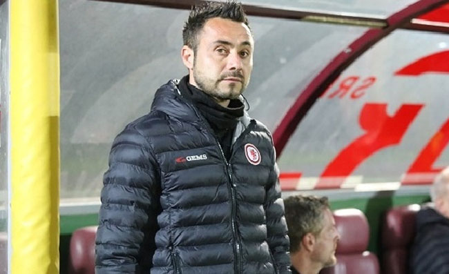 Sassuolo, De Zerbi: “Napoli diverso dallo scorso anno, ma stessa qualità. Fiorentina-Benevento? Un funerale”