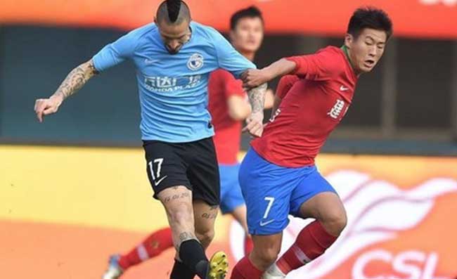 Un’altra beffa per Hamsik, Dalian raggiunto sul 3-3 nei secondi finali: in gol un ex Palermo
