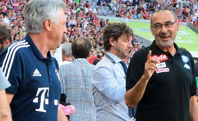 Chiariello: “Napoli contro i colossi, ma il secondo posto di Ancelotti non è quello di Sarri. L’Arsenal…”