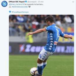 FOTO – “L’inverno è arrivato, Dries supera la barriera”, la Ssc Napoli celebra il Trono di Spade sui social