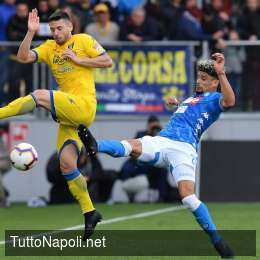 Gazzetta evidenzia l’inconsistenza del Frosinone: “Napoli troppo superiore, non c’è mai stata partita”