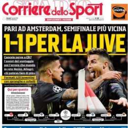 PRIMA PAGINA – CdS titola: “C’è Arsenal-Napoli, gioca Mertens!”