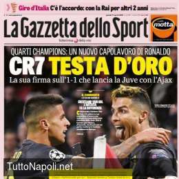 PRIMA PAGINA – Gazzetta: “Carlo alla riconquista di Londra”