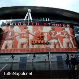 “Tolleranza zero” per i tremila napoletani a Londra: misure rigidissime all’Emirates