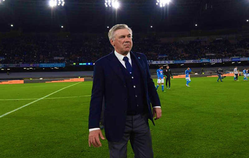 Ancelotti: “Spero di restare quanto più a lungo possibile a Napoli”