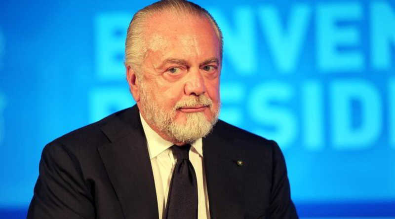 De Laurentiis: “Juve aiutata, noi senza debiti. Ecco cosa vuole Ancelotti”.