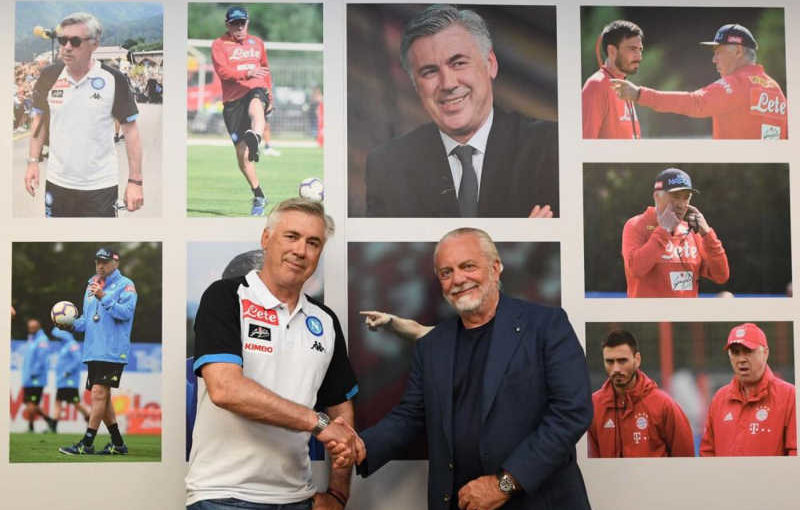 Gazzetta. Ancelotti e De Laurentiis in disaccordo sul mercato. Ecco lo scenario