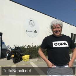 Ajax, l’ex team manager: “Il popolo di Napoli vuole il bel gioco, altrove si vince senza giocare bene”