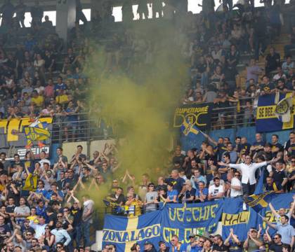 L’Hellas è promossa in B e la Curva Sud inneggia a Rudolf Hess